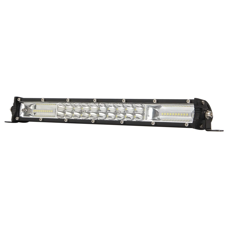 

Super Slim 12D 15inches LED Light Bar Spotlight Flood Beam Led Bar 4x4 for ATV SUV Offroad LED Work Light 12-24V Car accessories