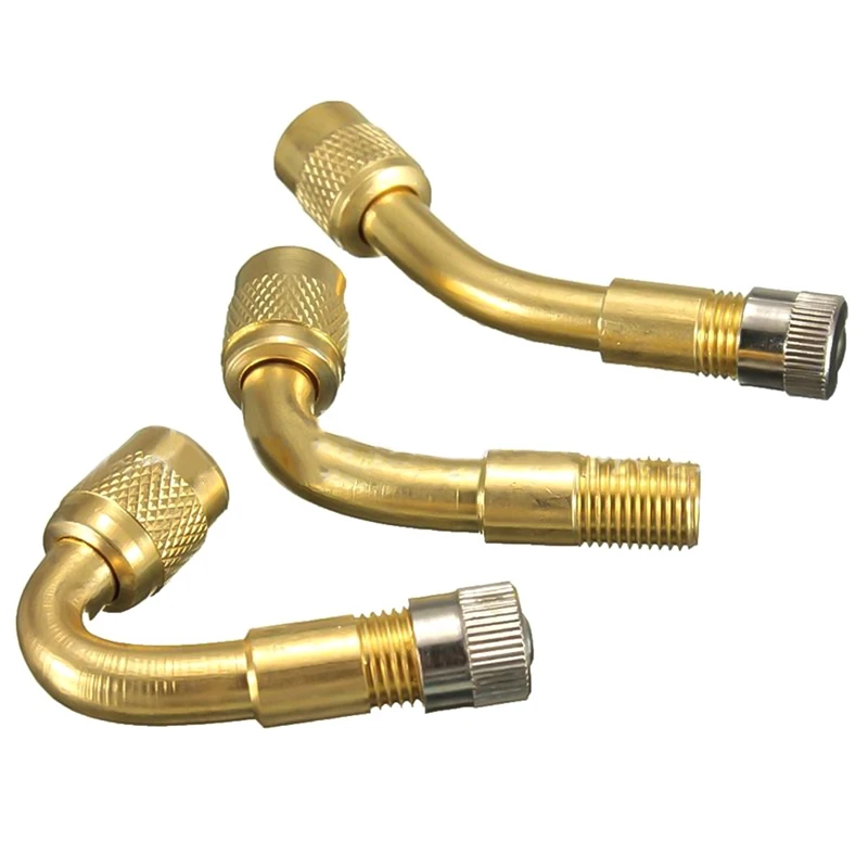 Медный шток клапана воздушной шины с удлинительным адаптером для автомобиля