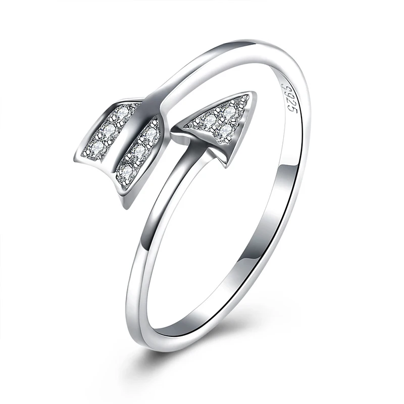 Женское Обручальное кольцо с кубическим цирконием в форме стрелы подарок для