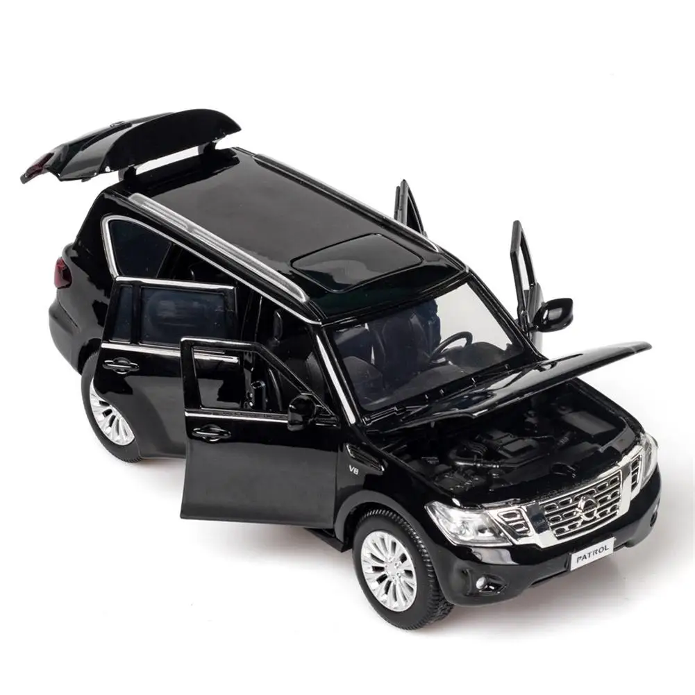 

Simulation 1:32 Kids Off-road Car Toy with Sound Light Door Opening Function Wheel Rubber Car