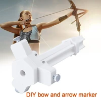 adjustable steel fletching jig 3 5 10mm arrow shaft liner diy fun stick feather archery entertainment hunting accessory