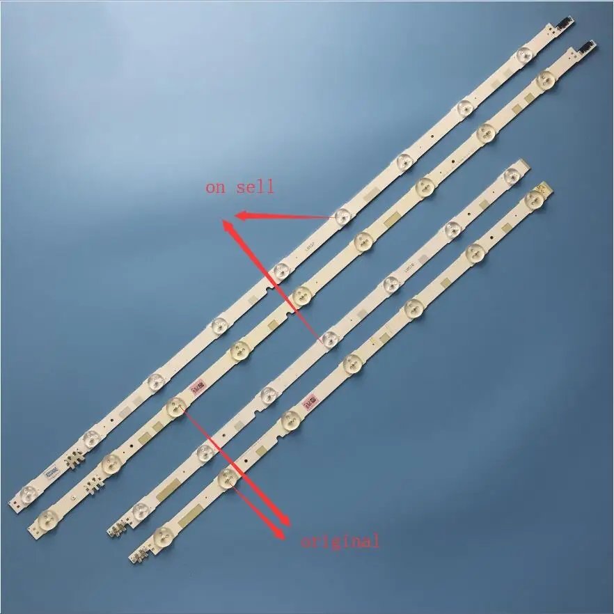 Светодиодный подсветка полосы 16 лампы для samsung 6" ТВ V5DR_600SCA_R0 600SCB UN60JS700D UN60JS8000 N60KU6300 KQ601R3HA6K UE60JU6800