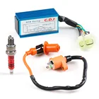 Мощная гоночная катушка зажигания с AC CDI GY6 49cc 50cc 125cc 150cc с свечей зажигания