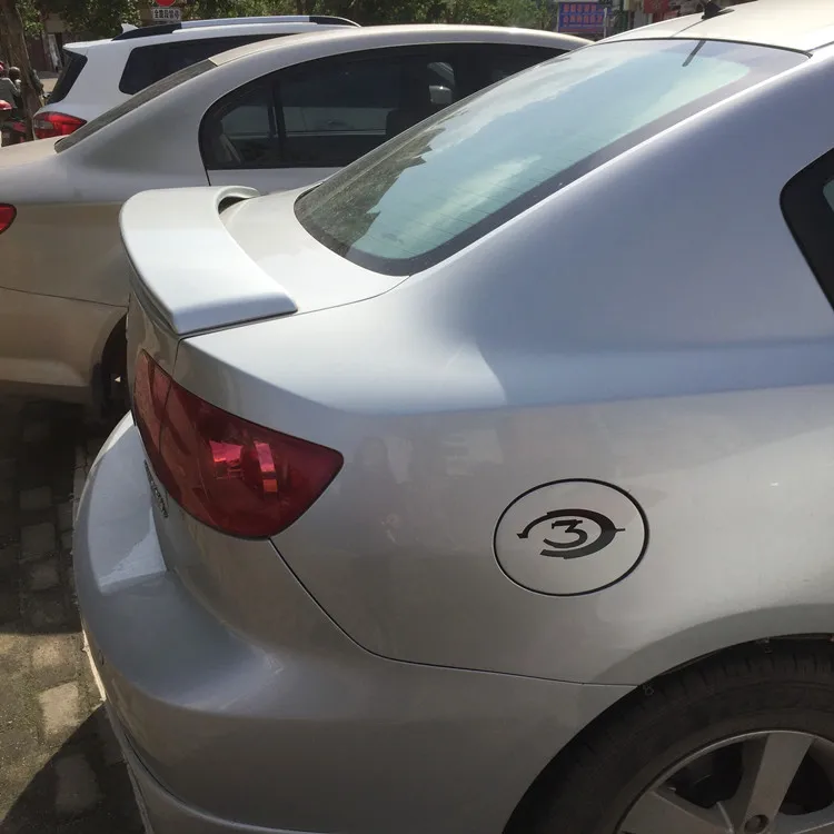 Спойлер для Mazda 3 спортивный спойлер из АБС-пластика заднего крыла автомобиля 2006