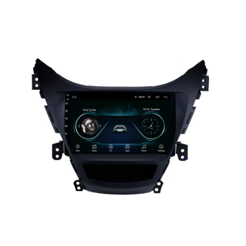 Мультимедийный проигрыватель HYUNDAI ELANTRA Avante Android 10 1 20112012 2013 2014 2015 2016 стерео