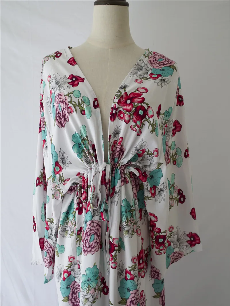 Пляжное платье накидка одежда для плавания Пляжная парео пляжные туники