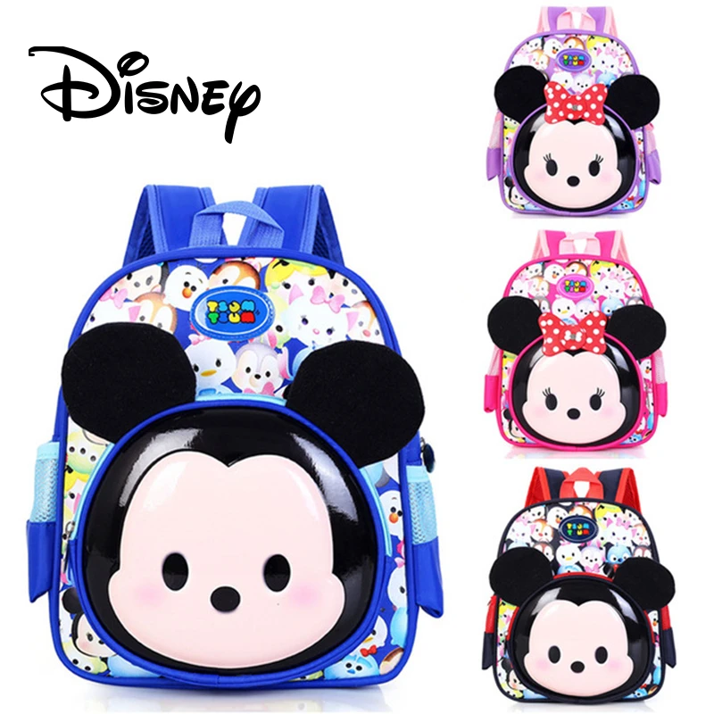 Новый детский рюкзак с Микки Маусом Минни Маус для детей ясельного возраста