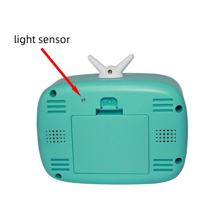 Светодиодный цифровой будильник с ночным освещением термометр календарь