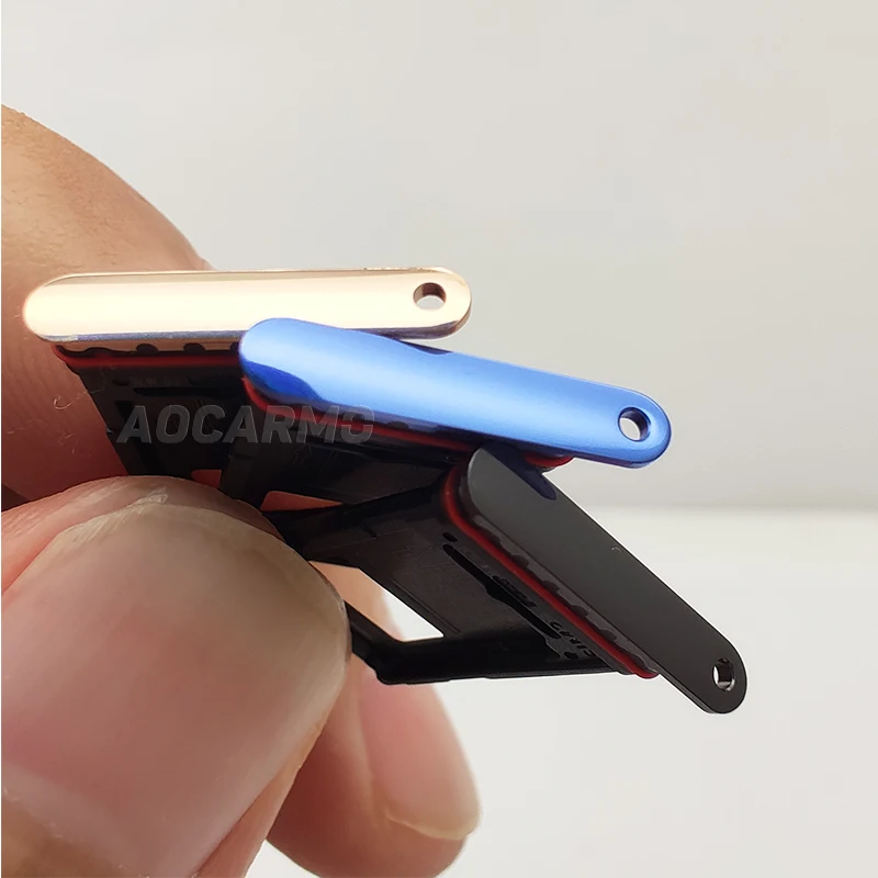 Aocarmo Nano Sim держатель для карт лоток Слот OnePlus 7 Pro запасная часть 7Pro одиночный