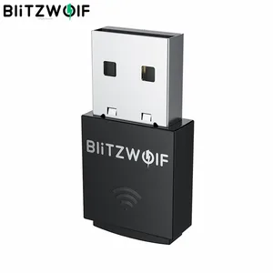 Blitzwolf usb wifi adapter 300mbps 2. 4g wireless usb ethernet pc cellphone laptop wi-fi adapter wifi dongle support soft-ap 1 Item image