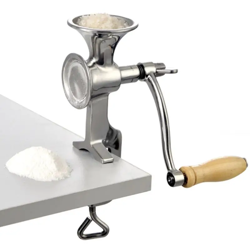 Economici Manuale Chicco Di Caffè Smerigliatrice Mulino Con Clip Di Fissaggio A Manovella A Mano Portatile Campo Di Viaggi A6HB