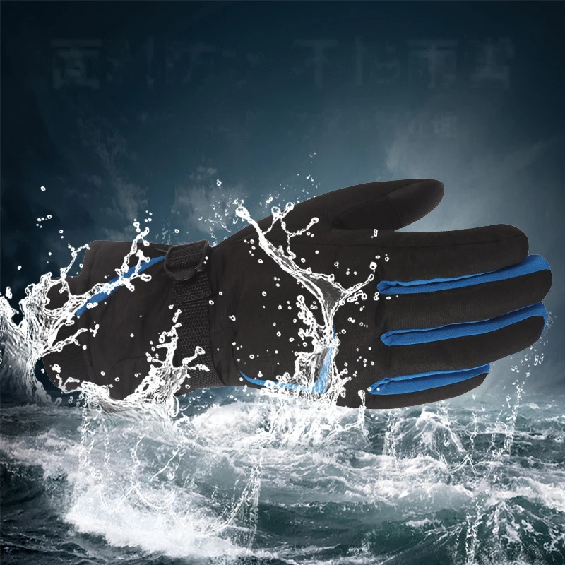 

Men's Ski Gloves Super Light Touch Screen Waterproof Windproof Winter Warm Glove