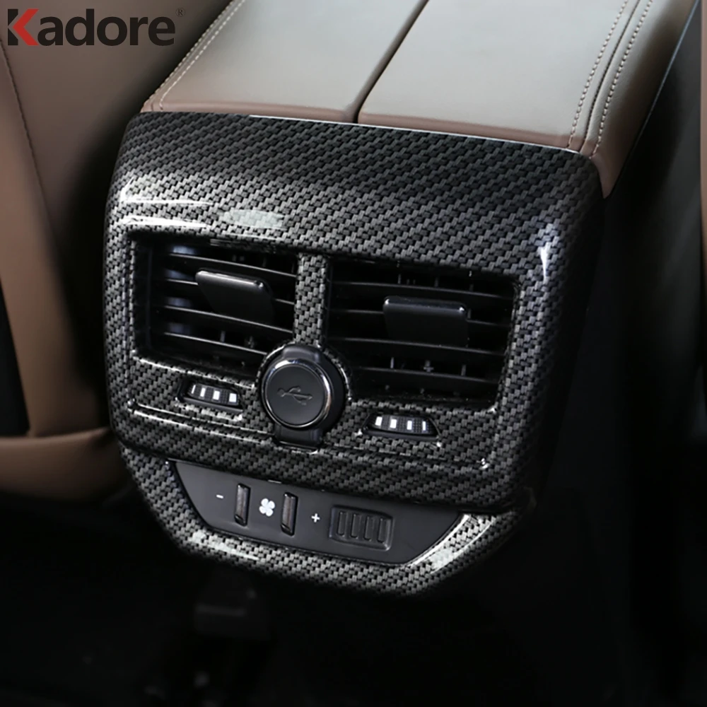 Для Peugeot 3008 GT 2017 2018 Новый интерьер ABS подлокотник коробка задний кондиционер