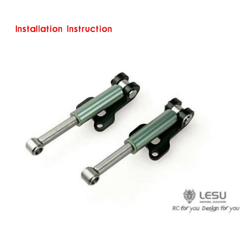 LESU Metal Shock Absorber Fix Parts for 1/14 Tamiya Tractor Truck Model DIY Car TH16396 | Игрушки и хобби