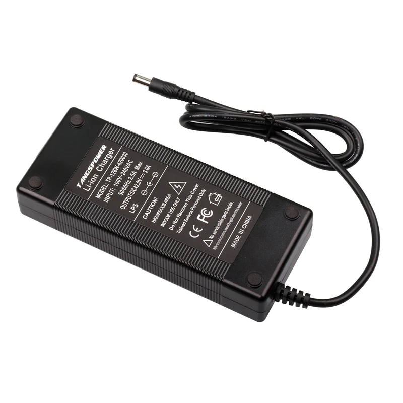 Зарядное устройство для электрического велосипеда 42 В 3 А 36 37 в литий-ионная