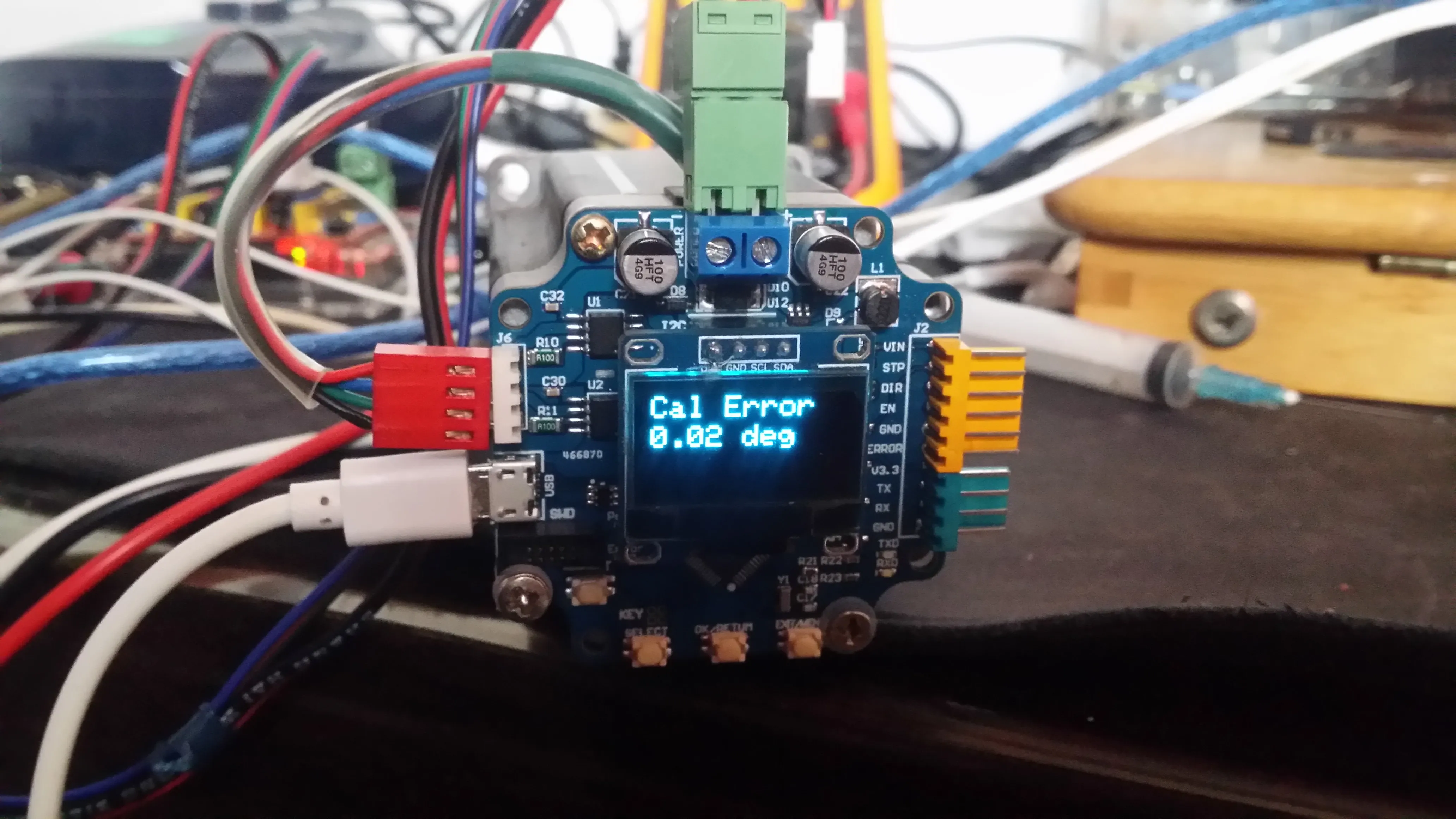 57 шаговый двигатель с замкнутым контуром драйвер сервопривод магнитным кодером