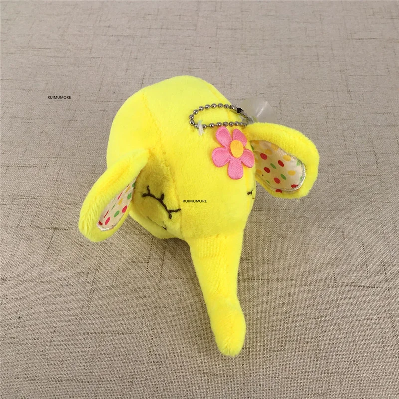 3 цвета цветок слон 13 см плюшевая мягкая игрушка кукла брелок Маленькая подвеска |