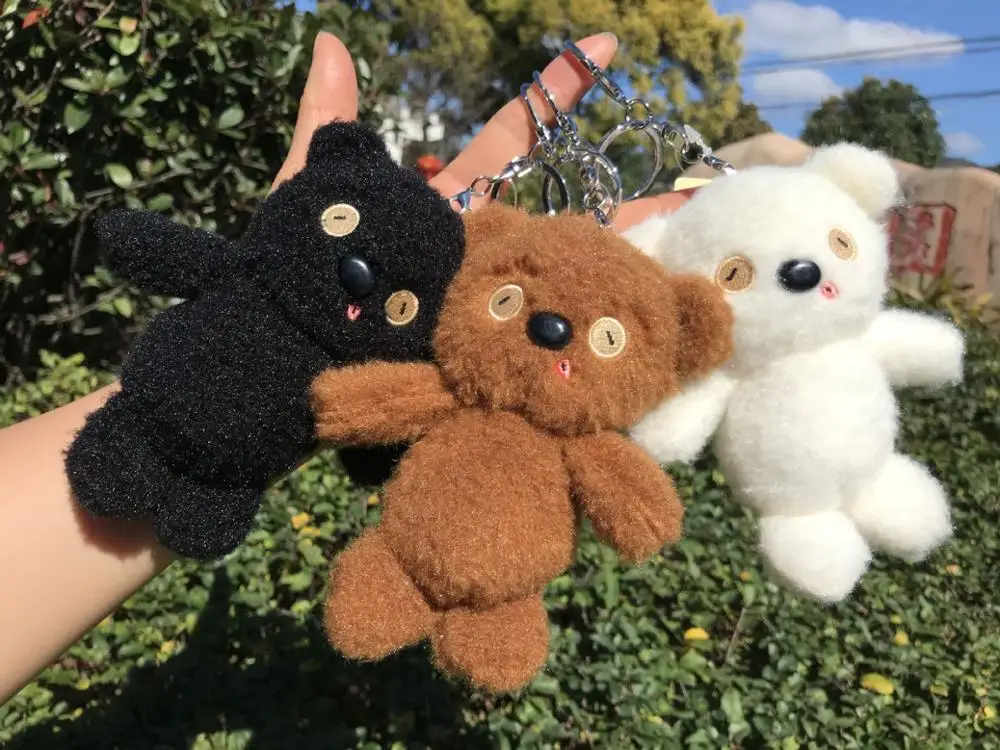 12 шт. милый брелок Тим медведь плюшевый Боб Мягкие игрушки Детский подарок