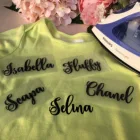 Термонаклейки виниловые на заказ, из полиэстера