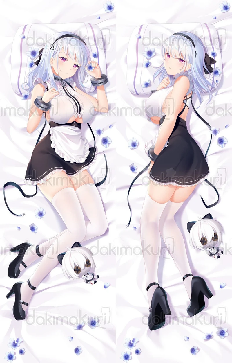 Двусторонняя Подушка для тела из аниме дакимакура дидо (Азур Лейн) с принтом в