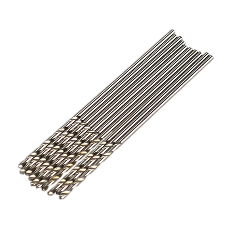

10 Pcs/Set 0.8mm Micro HSS Twist Drilling Auger Bit for Electrical Drills HK3