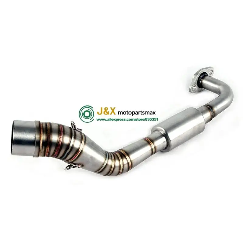 Выхлопной глушитель для мотоцикла без шнура модифицированный передний средний