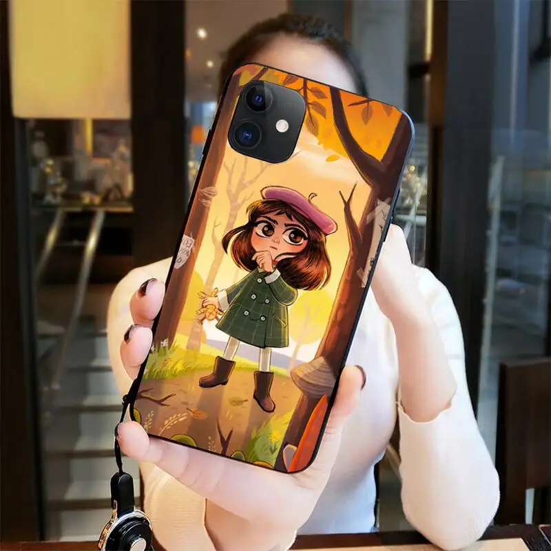 NBDRUICAI Adventure Game Little Misfortune TPU Soft Phone Case Cover for iPhone 11 pro XS MAX 8 7 6 6S Plus X 5S SE 2020 XR case | Мобильные