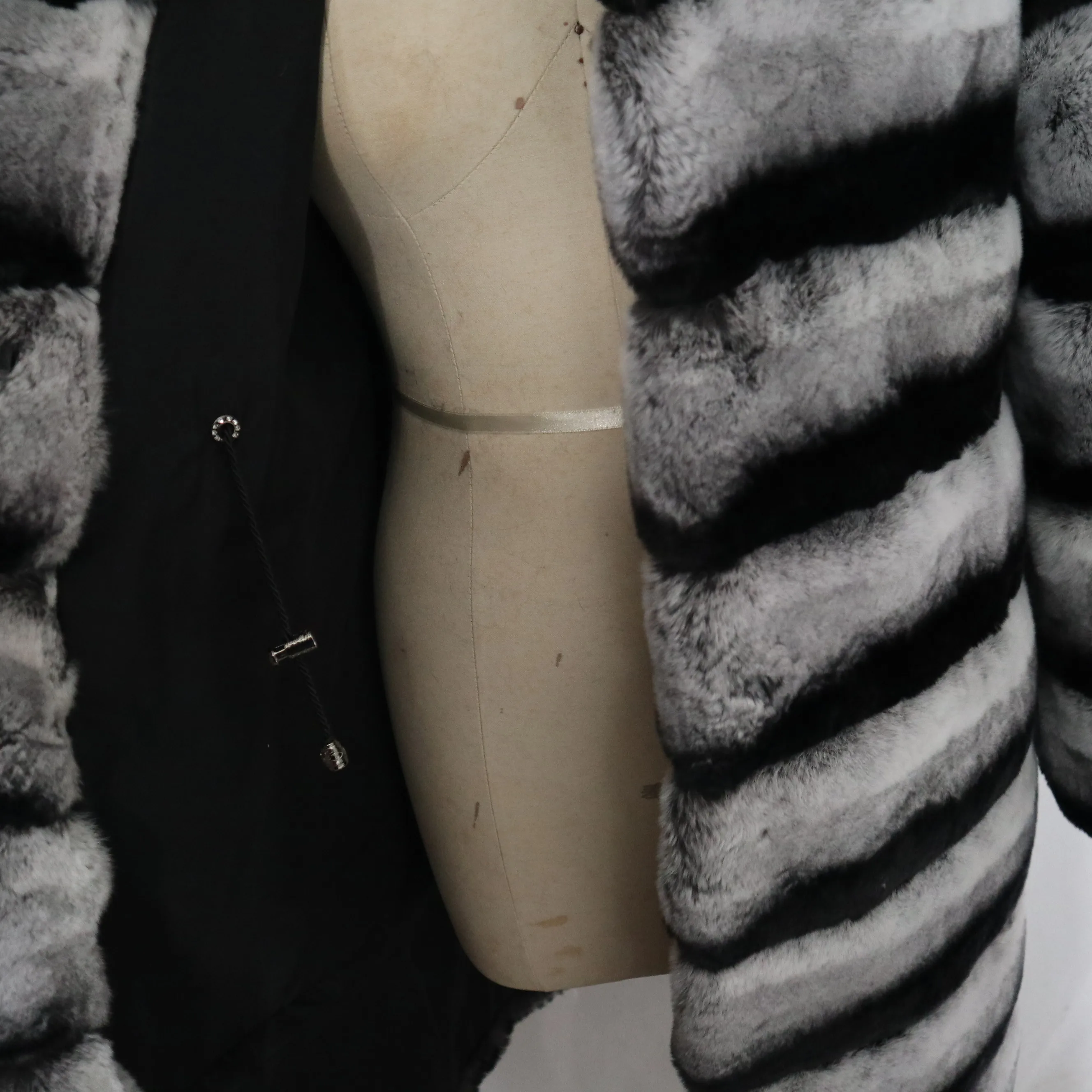 New pattern Winter Women Natural Real Fur Coat Various Colors Thick Warm Short Rex Rabbit Jacket | Женская одежда