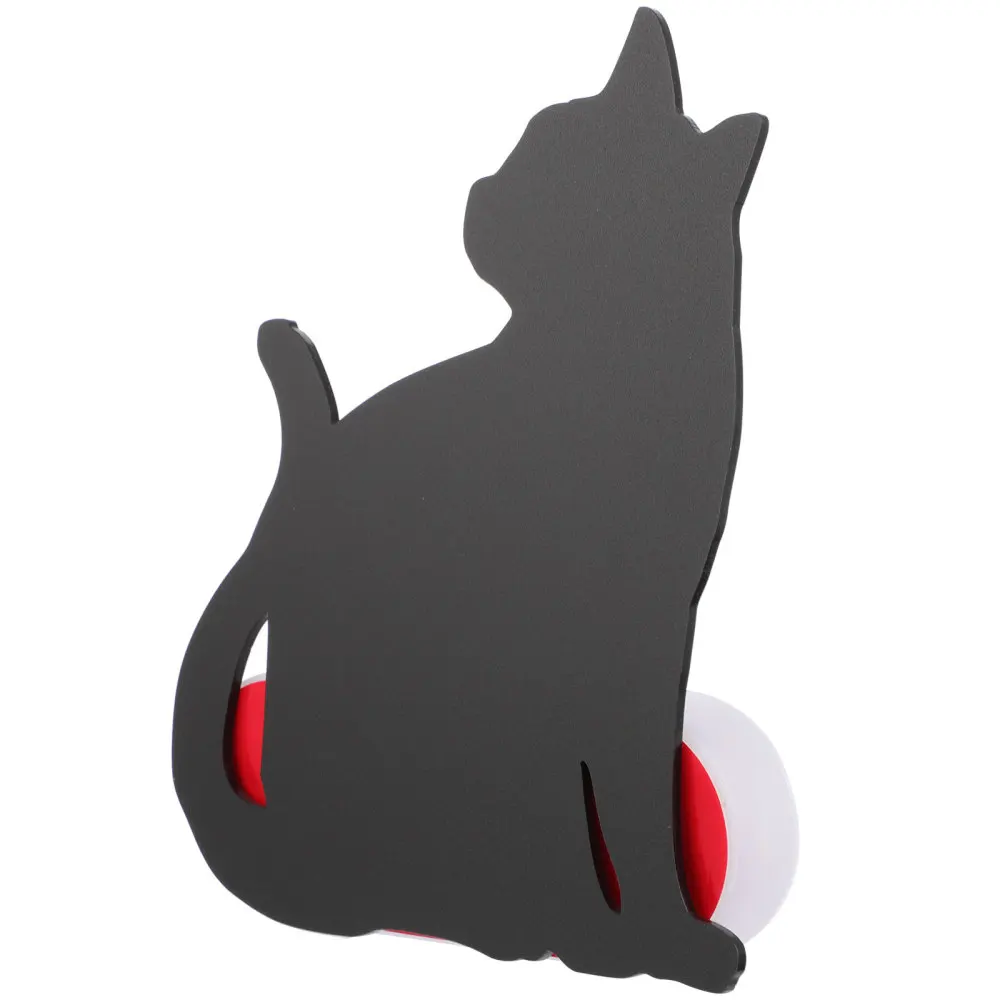 

1Pc LED Cat Shape Wall Light Sound Control Night Light Creative Silhouette Lamp