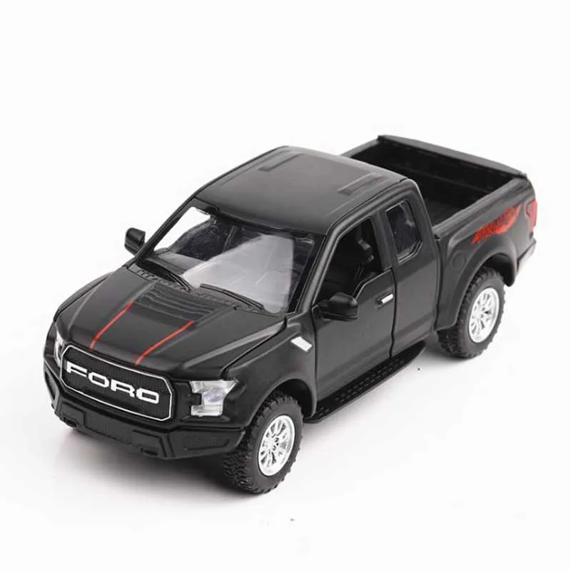 1:32 игрушечный автомобиль Ford F150 RAPTOR металлическая игрушка из сплава литой и