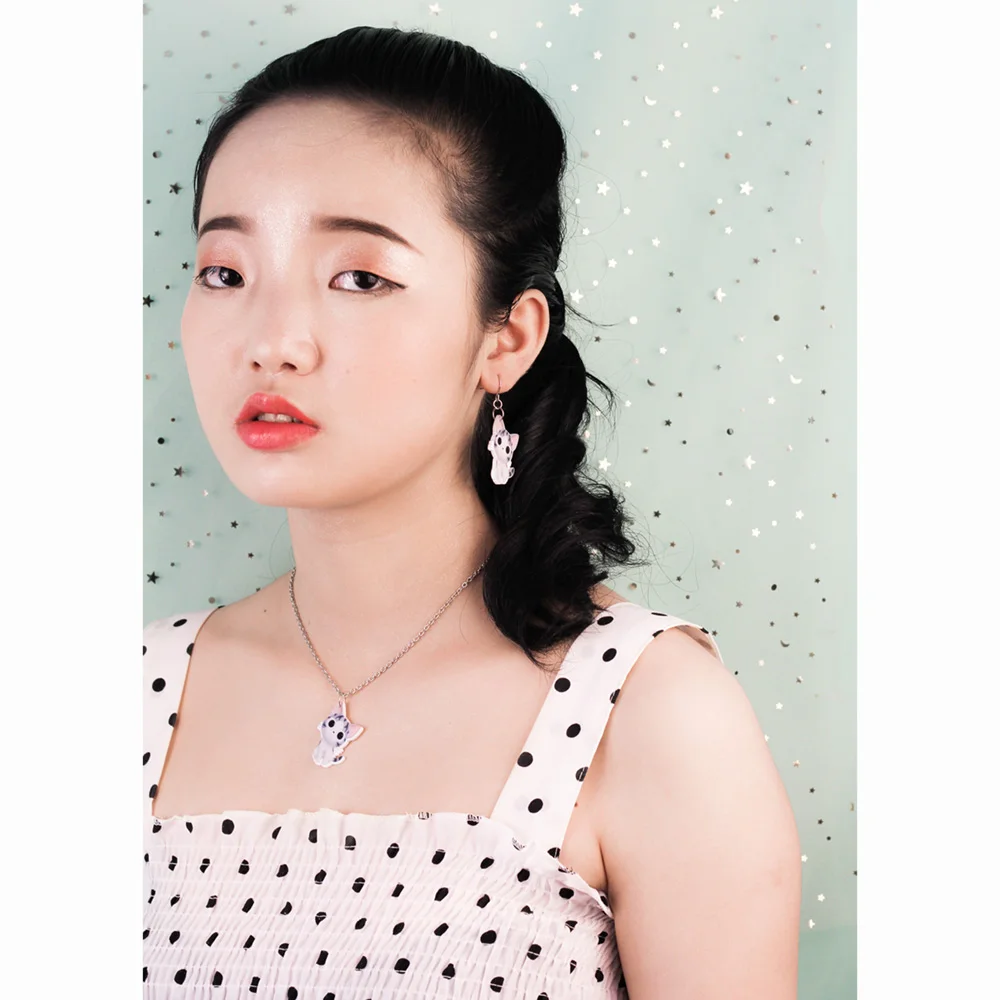 Модные Подарочные ювелирные изделия для девочек PrinSis маленькая милая серьга с