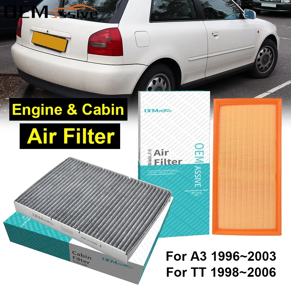 Автомобильные аксессуары воздушный фильтр пыльцы двигателя для Audi A3 TT Roadster 8L1 8N3