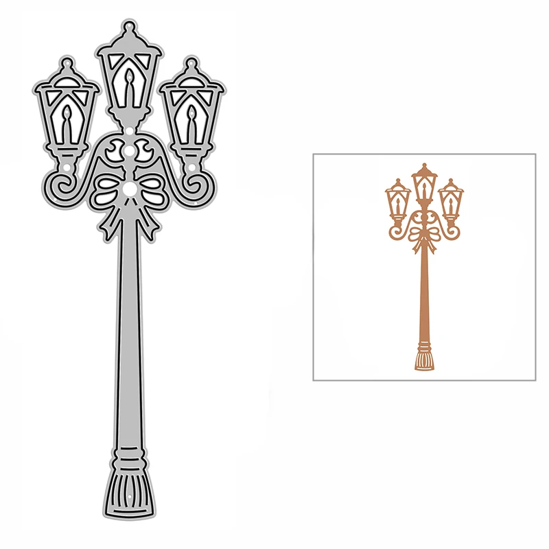 Новинка форма для тиснения в виде свечи уличной лампы 2021 - Цена: 154.02