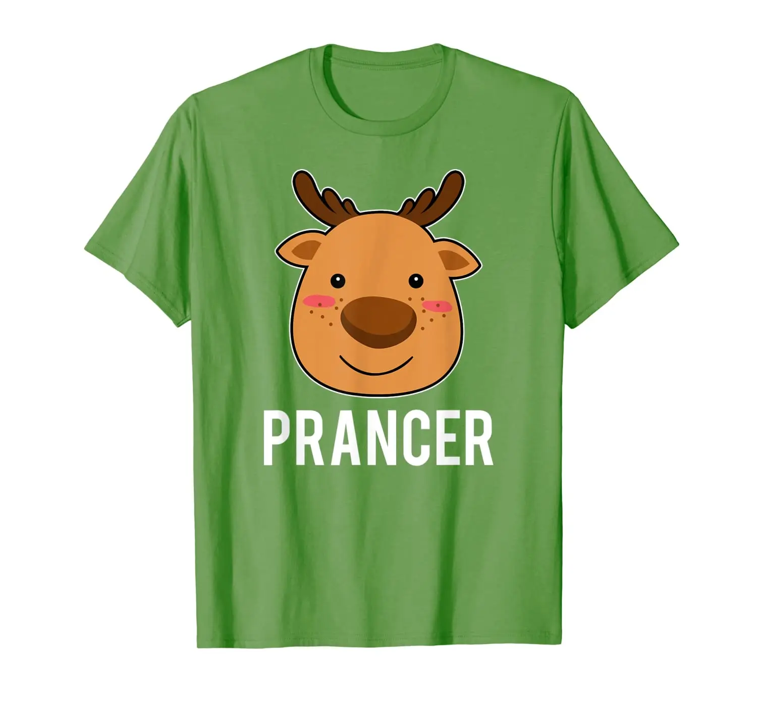 

Santa Reindeer Prancer Xmas Group Costume T-Shirt