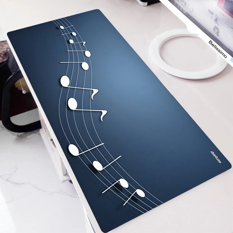 

Mouse Pads Mousepad Mause Pad Laptop Carpets Gamer Keyboard Desk Protector Pc Full Barato Computer Mat Beautiful Musical Note