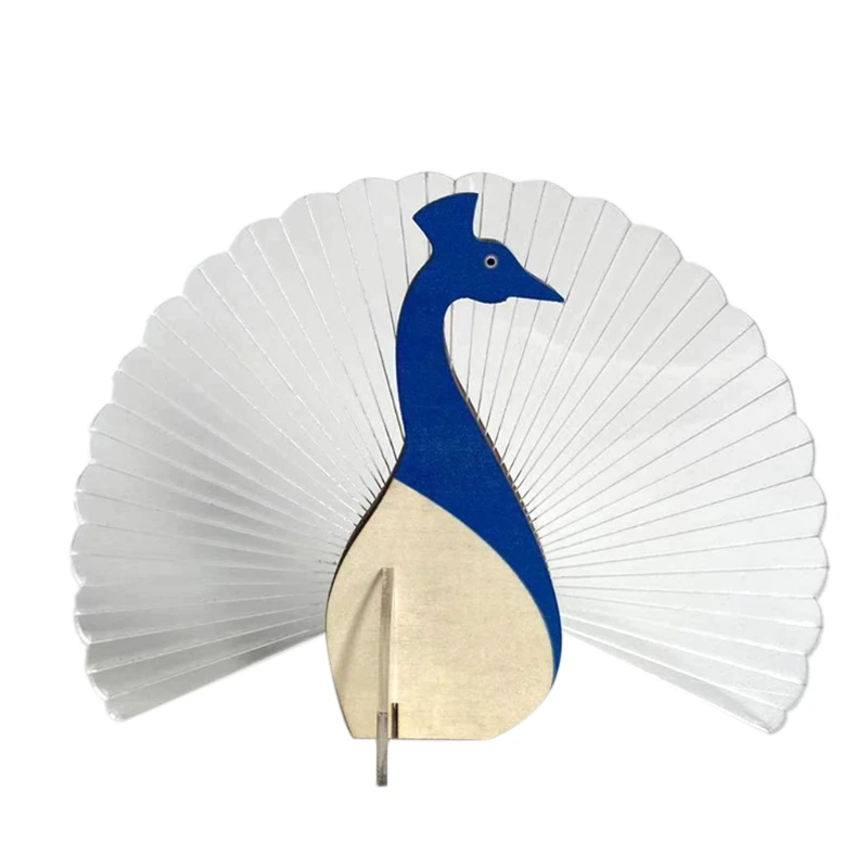 

Whale Peacock Wooden Ornament Wood Night Lamp Animal Shape Portable Carved Desk Light Decorative For Bedroom Living Room