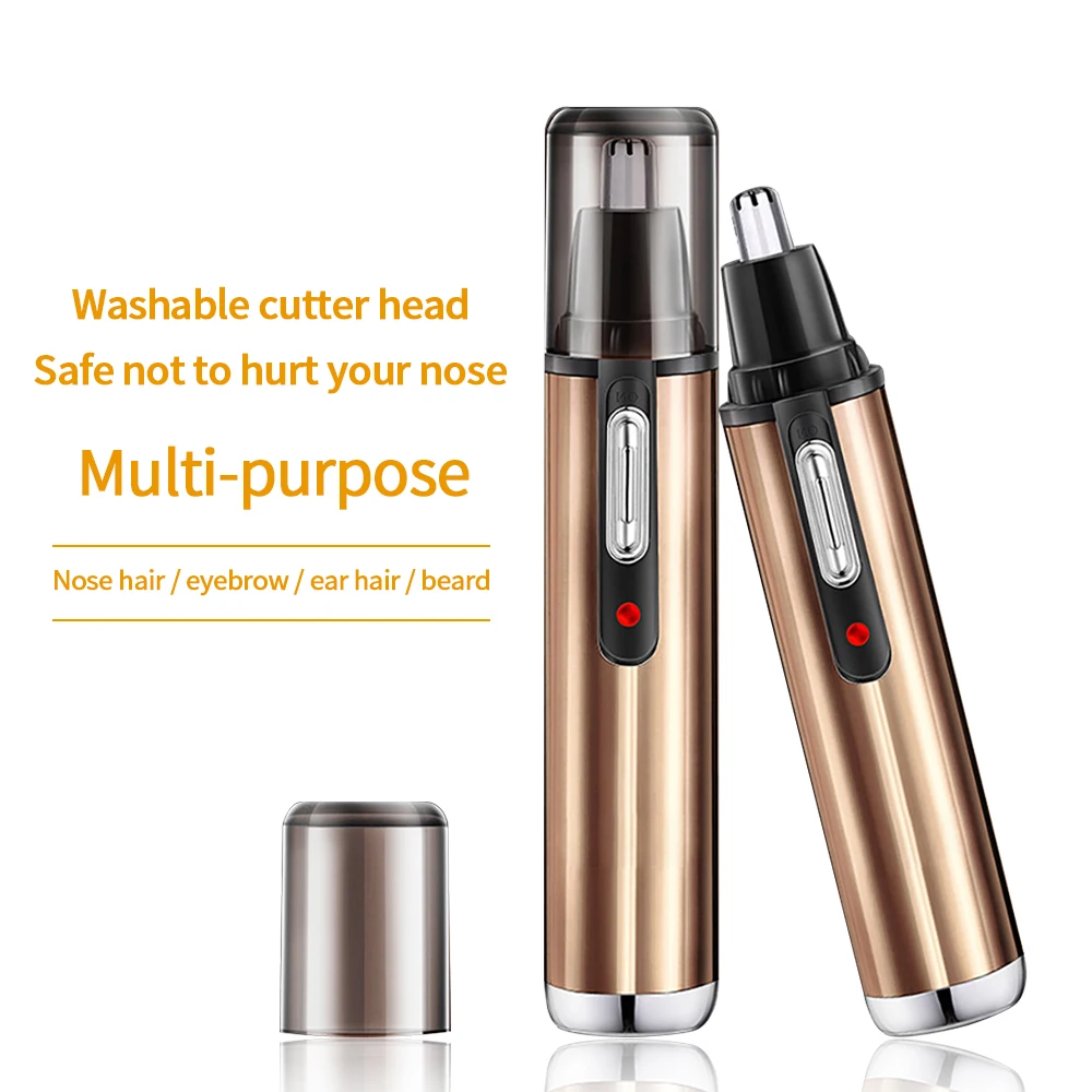 Зарядный триммер для волос в носу нож стрижки Безопасный инструмент ухода за