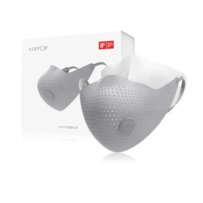 Черный цвет Xiaomi AirPOP Air Wear PM2.5 анти-дымка маска для лица Регулируемая ухо висячие удобные противотуманные маски для лица для мужчин и женщин