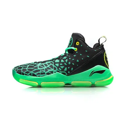 Li-Ning Мужская деление III Уэйд Профессиональная баскетбольная обувь подкладка облако дышащие кроссовки спортивная обувь SJAS17 - Цвет: ABAM025-1H