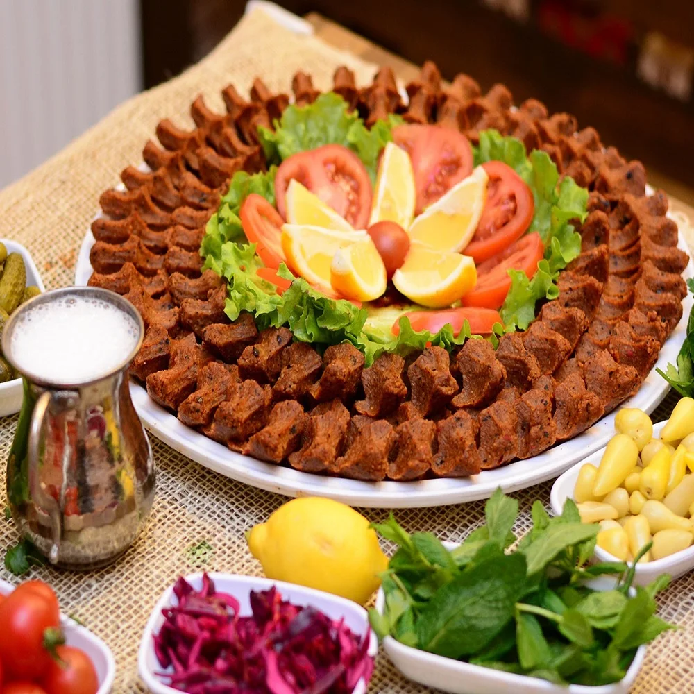 

Stainless Steel Raw Meatball Tray Traditional Serrate Milled Easy Making Kitchen Accesories Tools Home Restaurant Turkish Meat