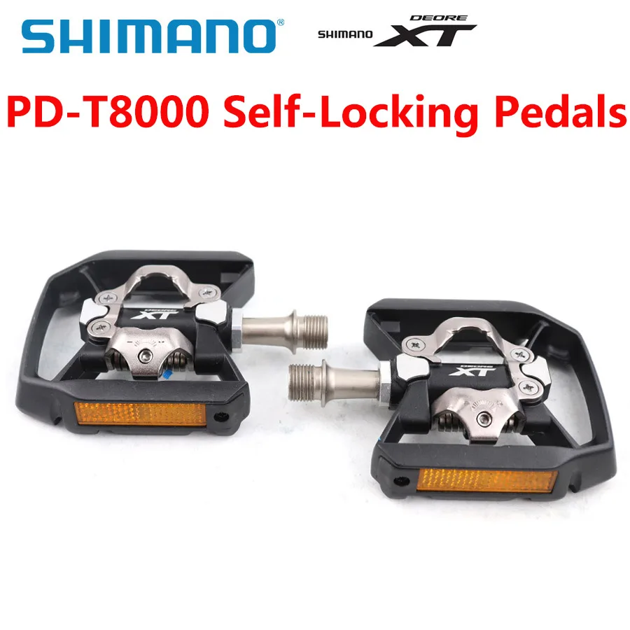 Shimano XT PD T8000 MTB педали самозапирающийся Педали велосипед велосипедные включают в