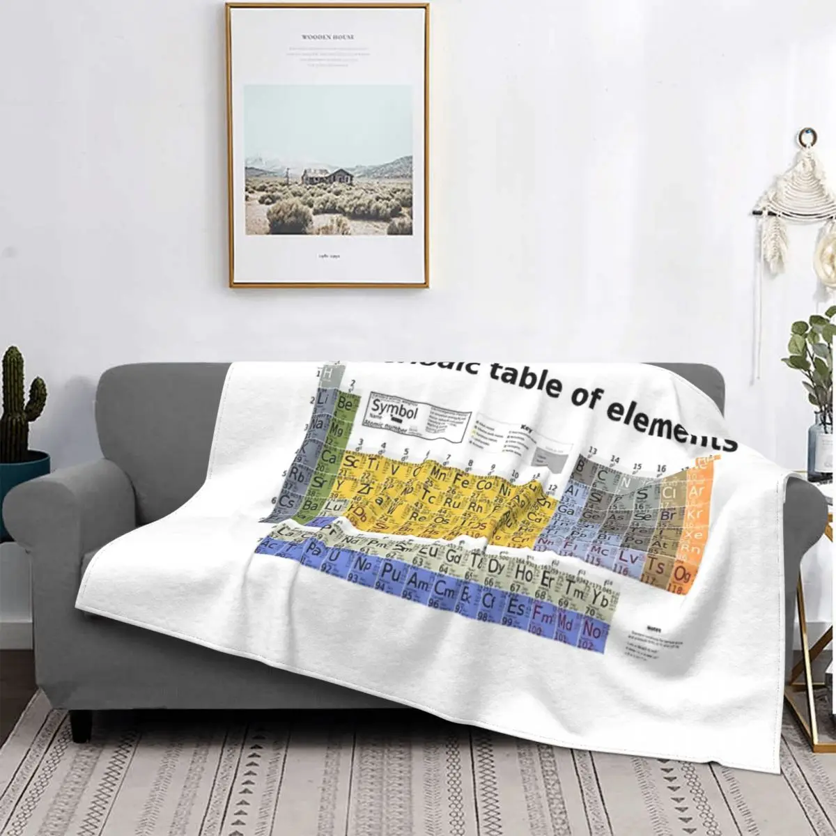 

Manta a cuadros para cama, cobertor de muselina a cuadros, tabla peridica de элементы