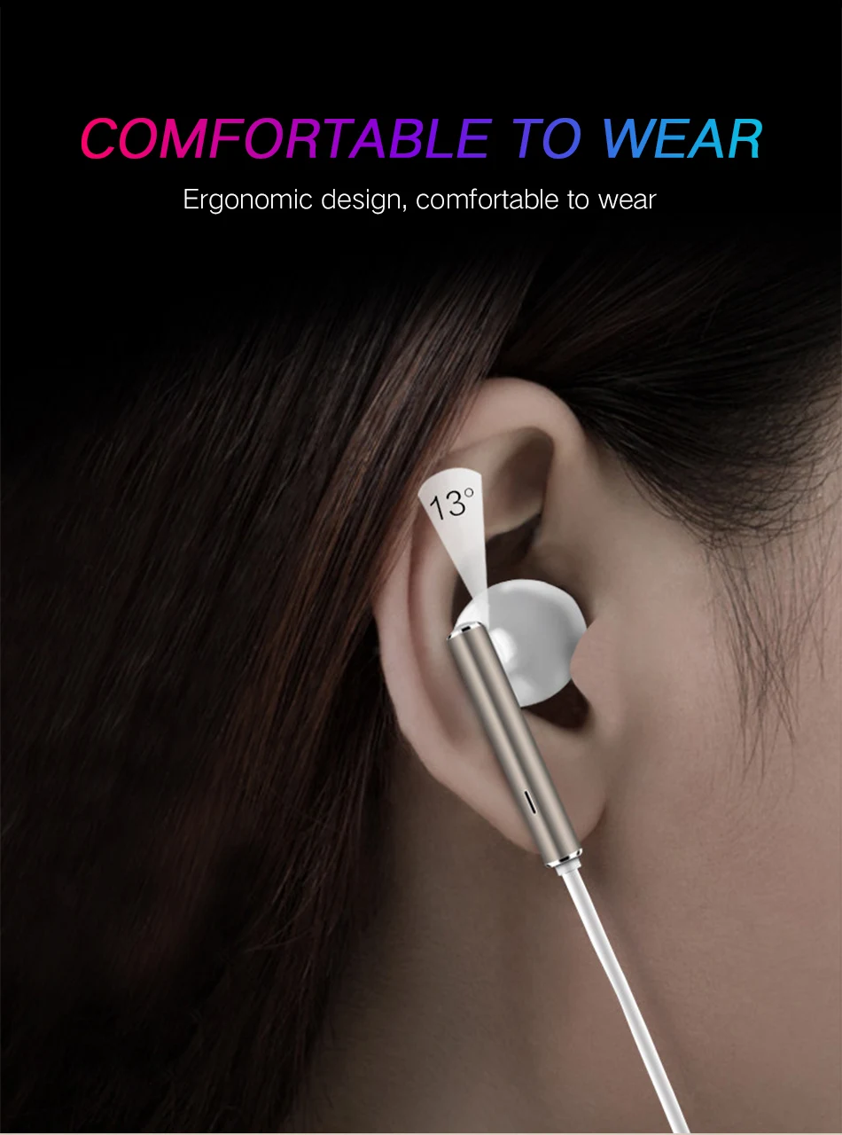 Huawei Honor Original Headset Three-button Remote Control With Microphone Half-ear Headset Original Mobile Phone Headset