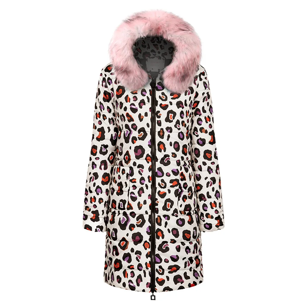 Женское зимнее длинное пуховое пальто SAGACE из хлопка с капюшоном стеганая куртка