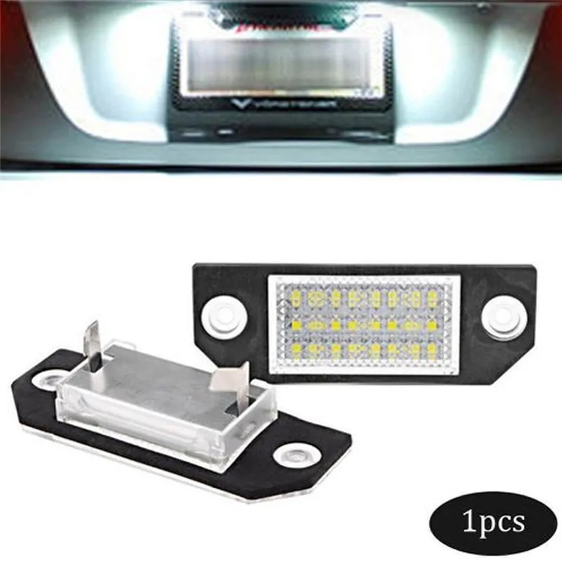 

2Pcs 5W Led Number Plate High Quality For Ford Focus MK2 Number License Plate Light Lamp For 2003-2008 Ford Focus MK2#292256