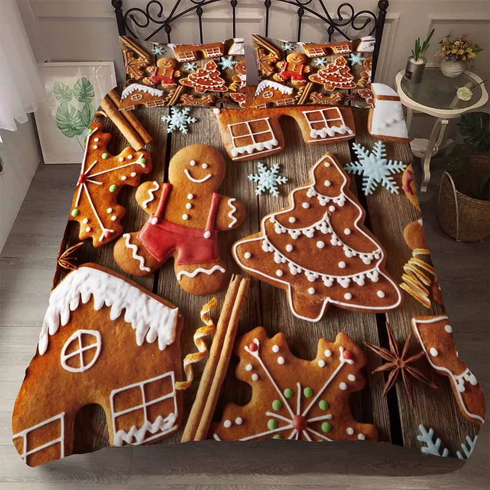 Постельное белье в европейском и американском стиле Стиль Рождественский