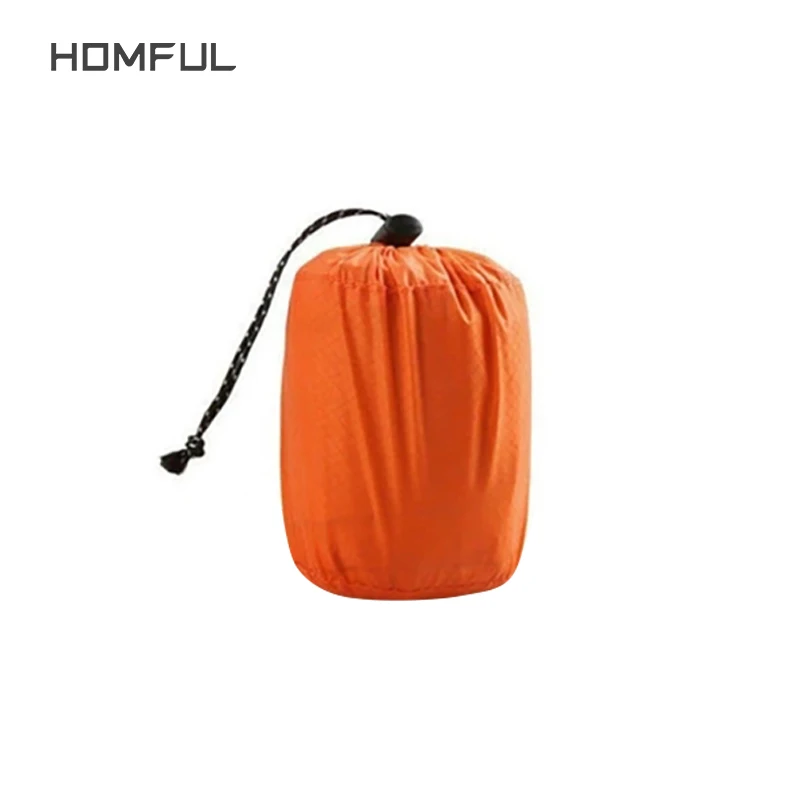 

Compact Bivy Sack Emergency Survival Sleeping Bag Portable Waterproof Reusable Thermal Sleeping Bags Mylar Survival Blanket