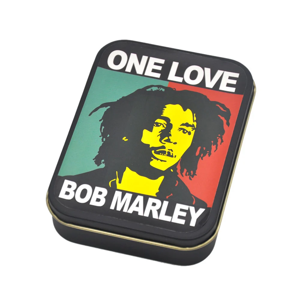 Smoking Metal Tobacco Box Cigarette Case Cigar Tobacco Holder Pocket Box Storage Container Gift Box Hot Sale