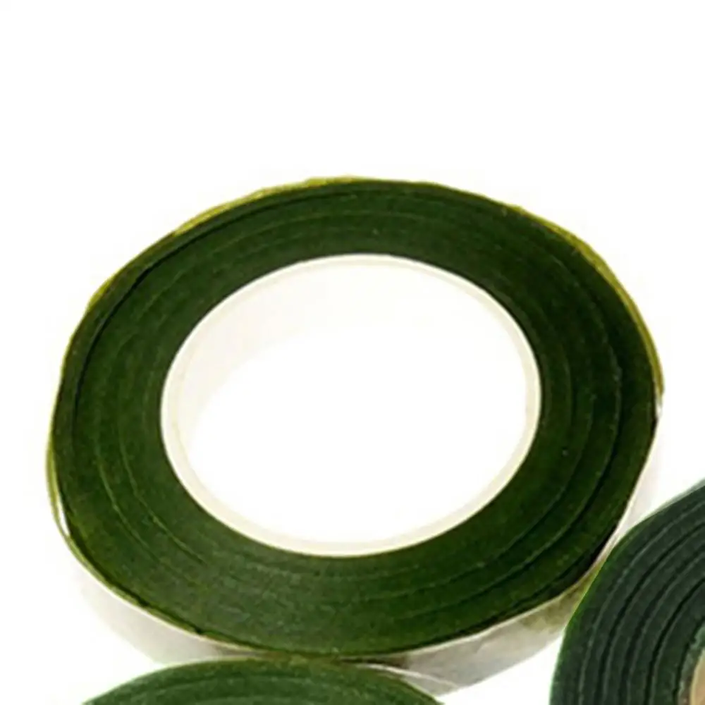

11 inch Green Paper Tape Flower Stem Wrap Floral Florist Craft DIY Accessory