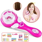 Электрическая автоматическая машинка для плетения волос для девочек, стильный инструмент для плетения и прически, машинка для плетения, роллер для плетения, ролевые детские игрушки